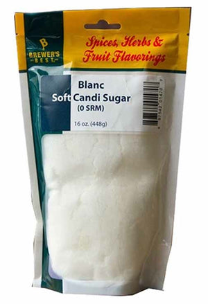 Blanc (White) Soft Candi Sugar 1 lb Bag