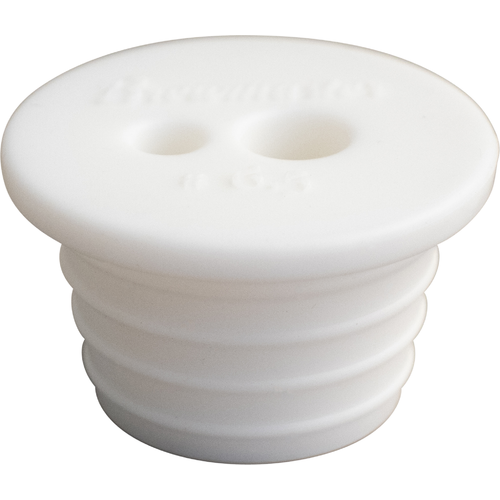 #6.5 Two Hole Silicone Stopper