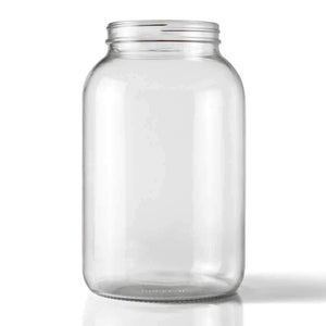 Clear Wide Mouth 1 Gallon Jug