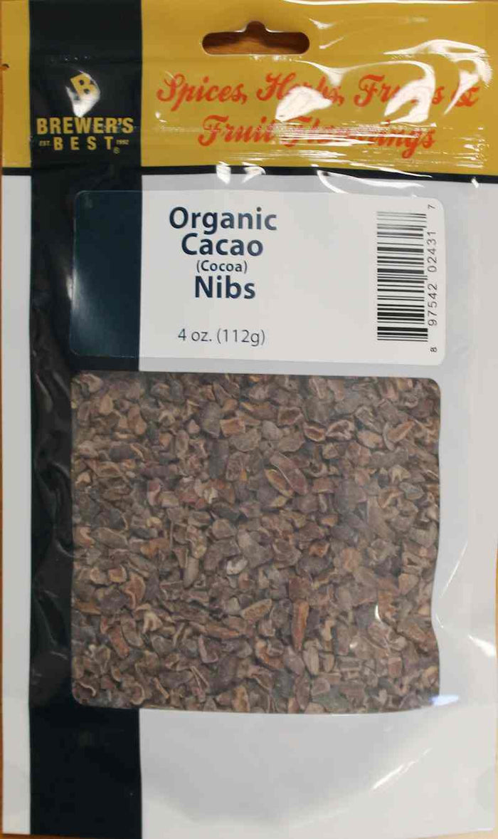 Organic Cacao (Cocoa) Nibs 4 oz