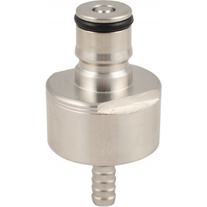 Carbonation and Line Cleaning Ball Lock Cap - Stainless