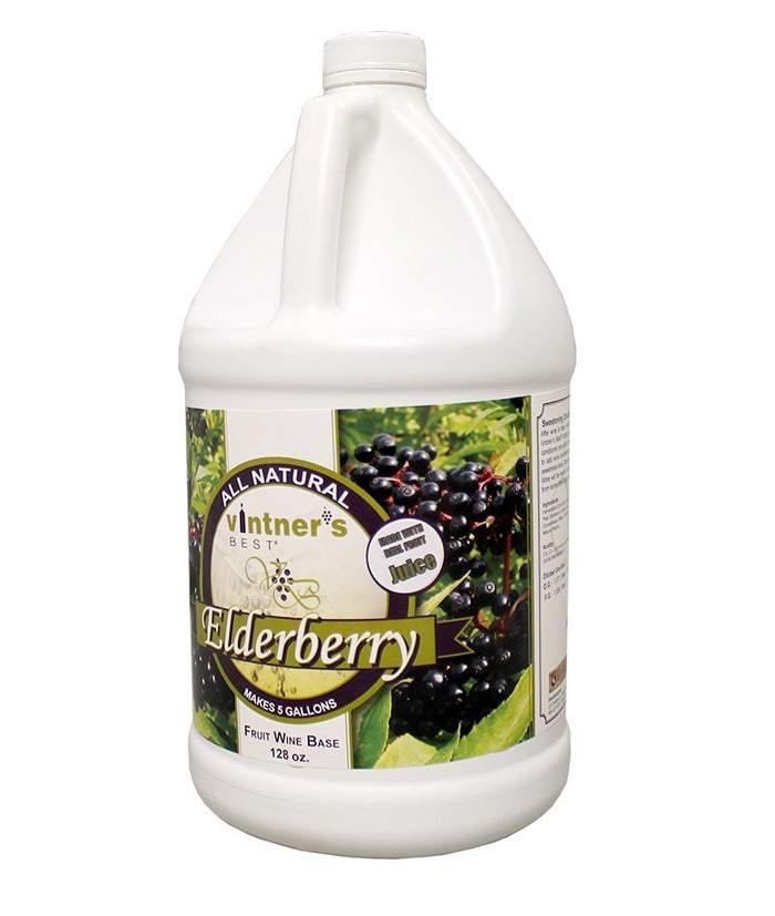 Vintner's Best Elderberry Wine Base - 128 oz
