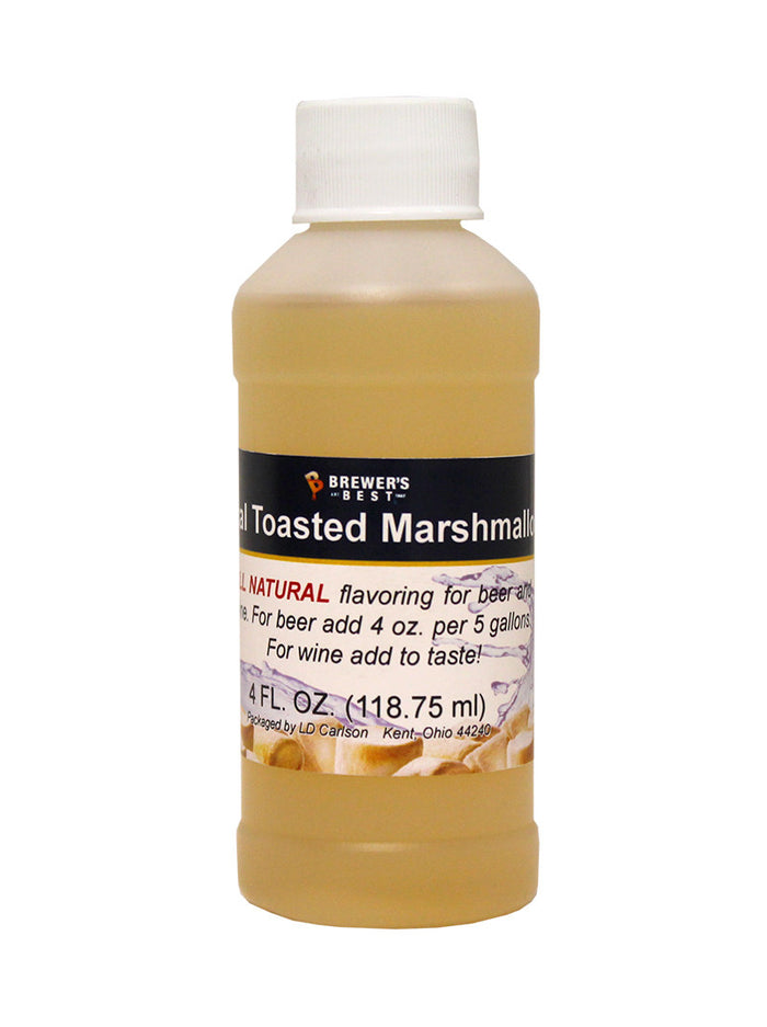 Natural Toasted Marshmallow Flavoring Extract 4 oz