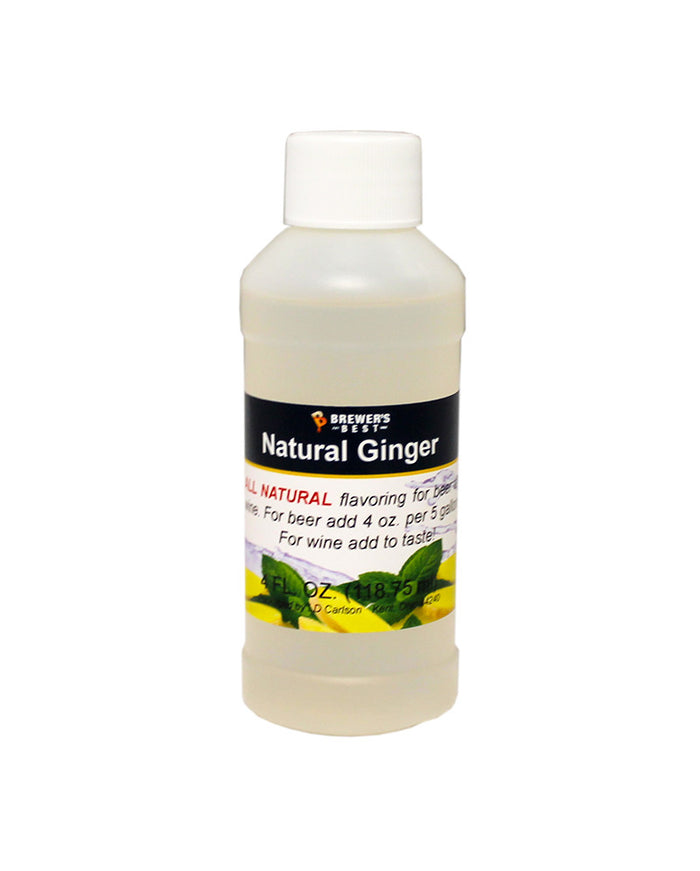 Natural Ginger Flavoring Extract 4 oz