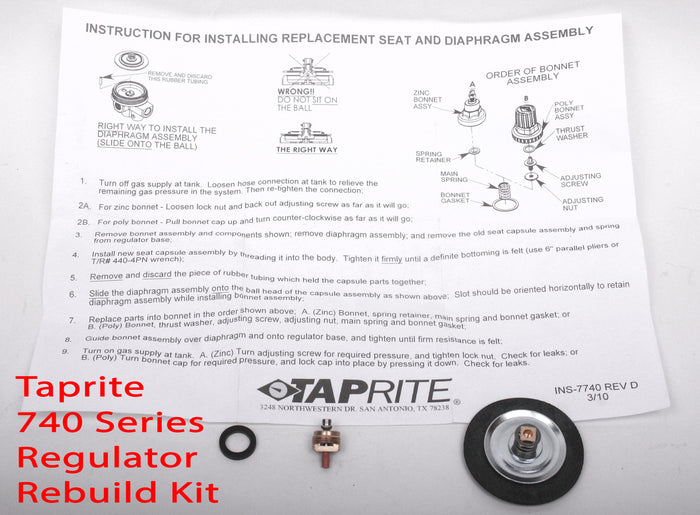 Taprite Regulator Repair Kit