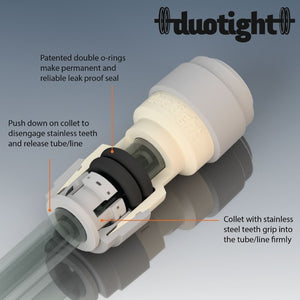 Duotight Push-In Fitting - 8 mm (5/16 in.) Plug