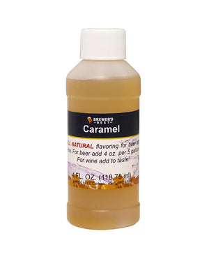 Natural Caramel Flavoring Extract 4 oz