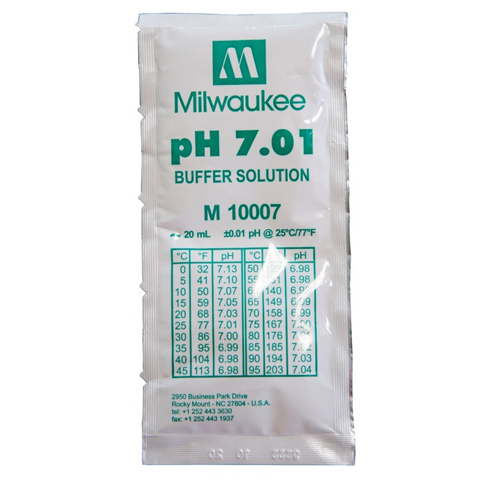 Milwaukee pH 7.01 Buffer Solution (20Ml Sachet)