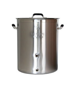 8 Gallon Brewer's Beast Brewing Kettle with Two Ports