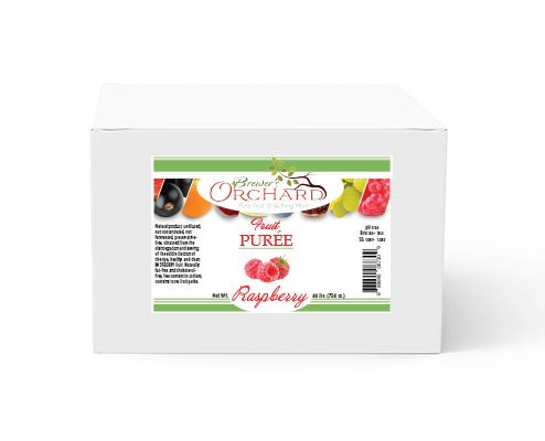 Brewer's Orchard Natural Raspberry Puree - 4.4 lb