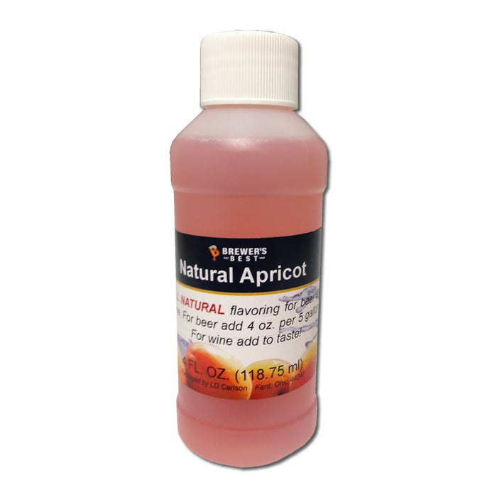 Natural Apricot Flavoring Extract 4 oz