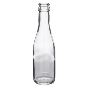 Clear Champagne Bottles (187mL) - 24/Case